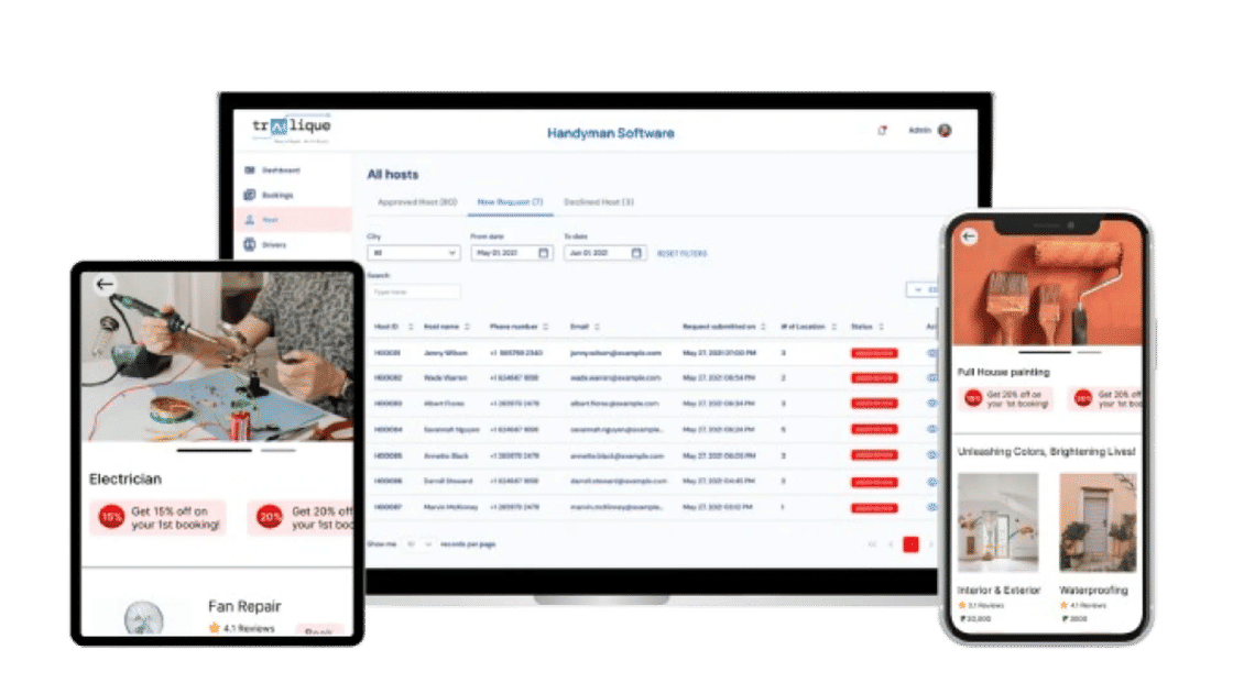 Handyman Field Service Mobile App
