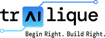 trAIlique AI Solutions large logo