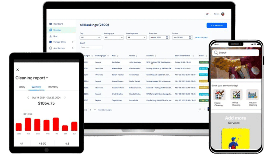 Cleaning Management Mobile App