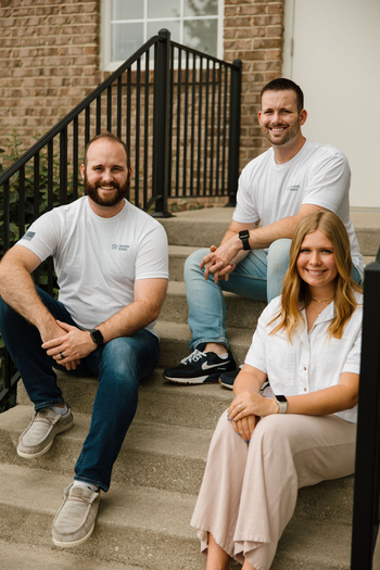 Hoosier Homes team: Josh Keen and Ami Welch