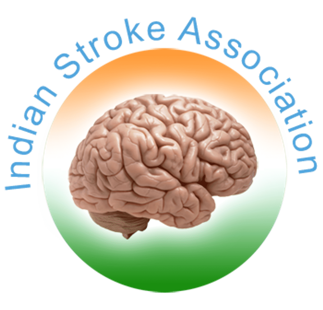 Indian Stroke Association logo