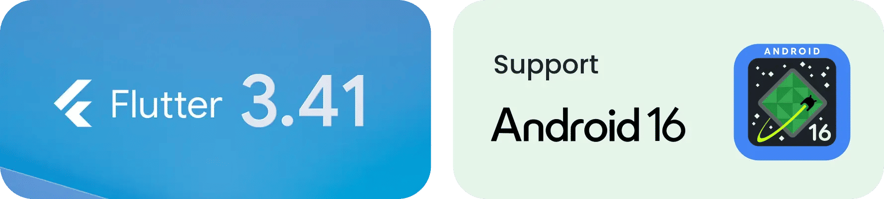 Support flutter 3.41 & Android 16