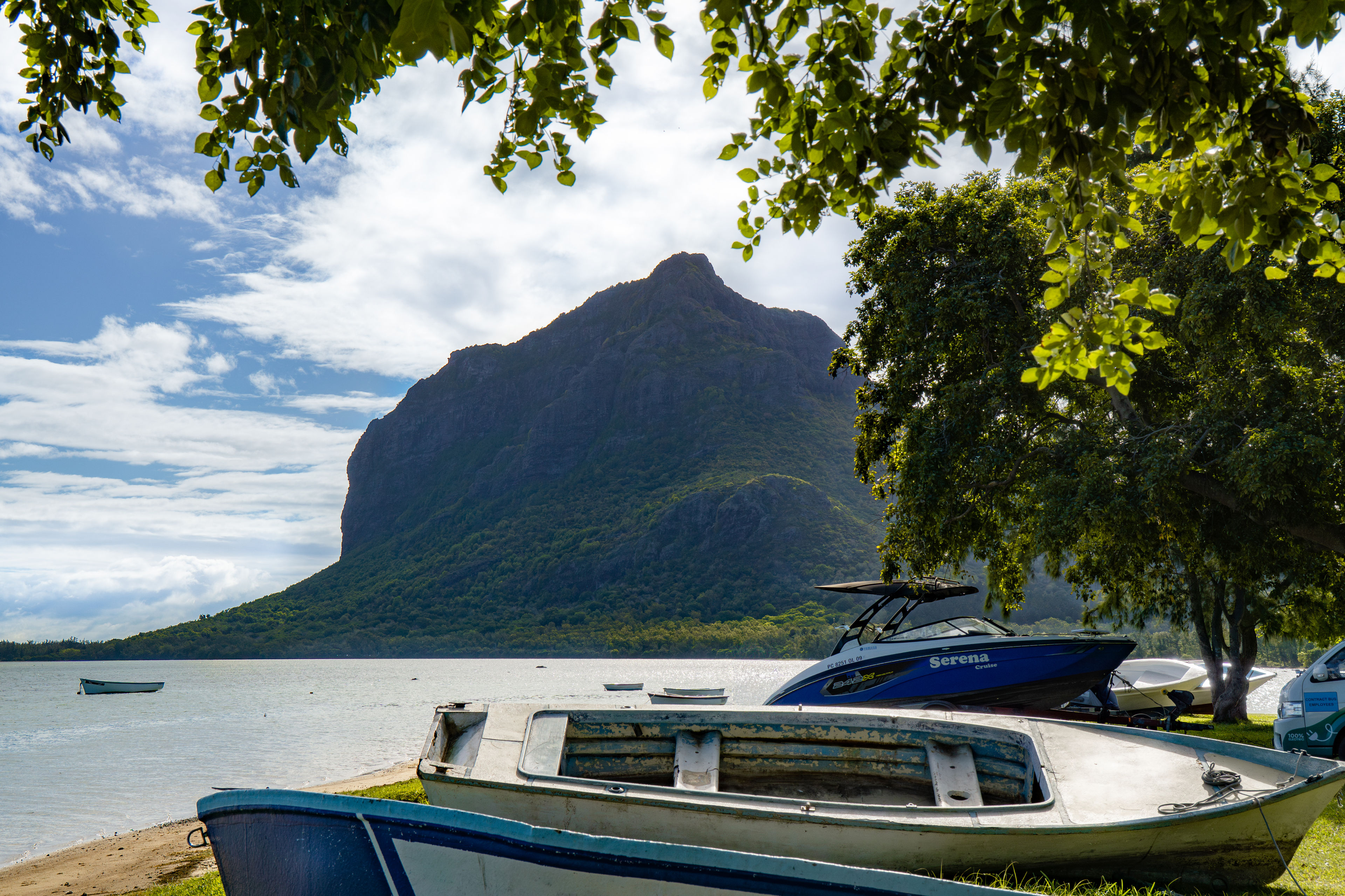 The Sea by Le Morne