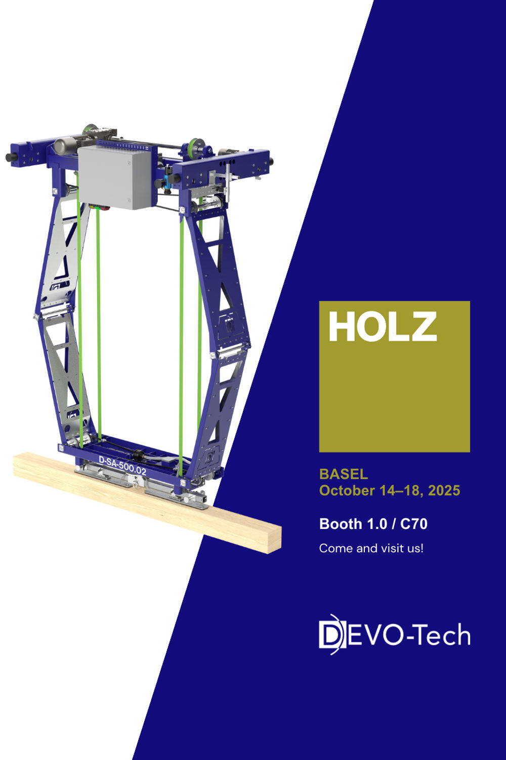DEVO-Tech at the HOLZ tradefair in Basel DEVO-Tech at the HOLZ tradefair in Basel
