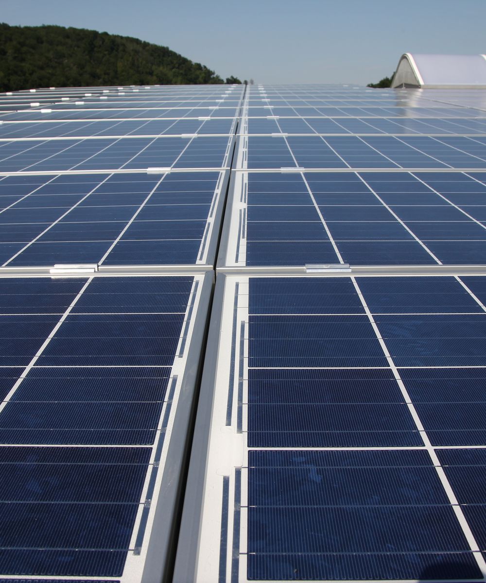 Neue Solaranlage der DEVO-Tech AG