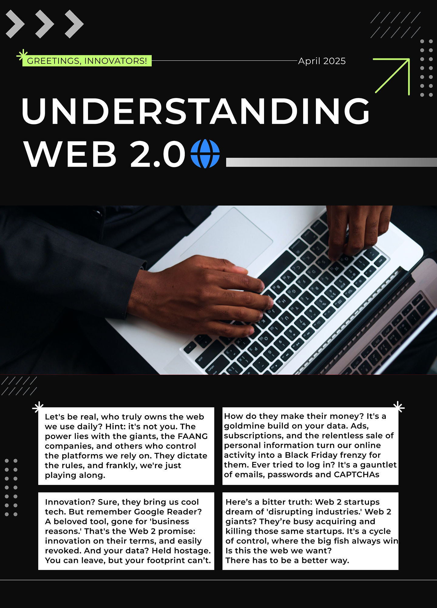 The Web Rewired: From safe and sanitized to wild and tokenized image 2