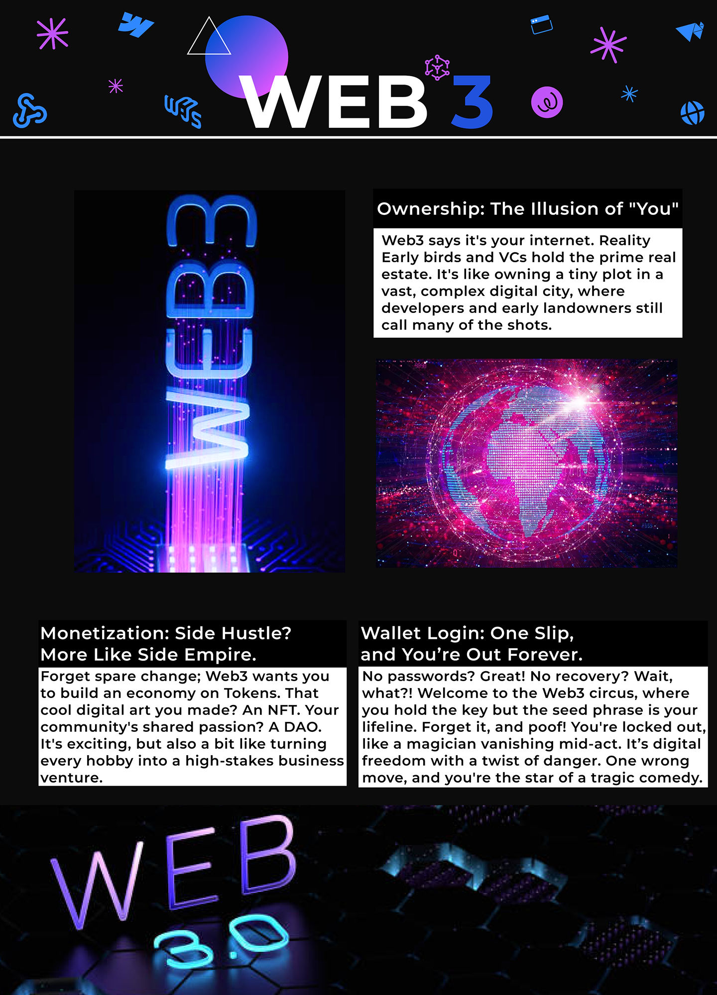 The Web Rewired: From safe and sanitized to wild and tokenized image 3