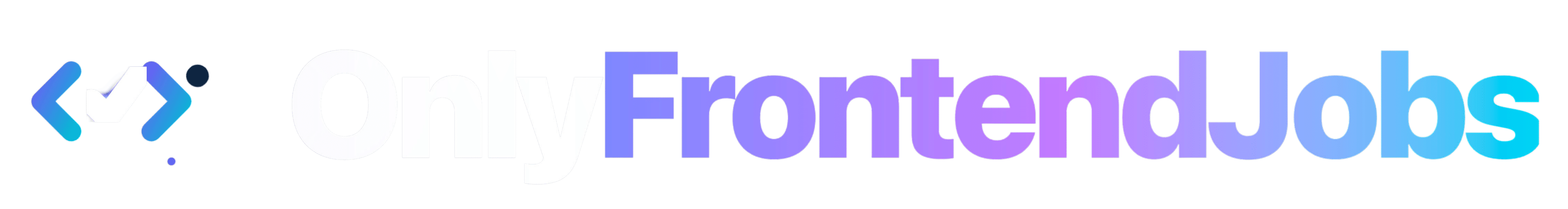 Only Frontend Jobs graphic