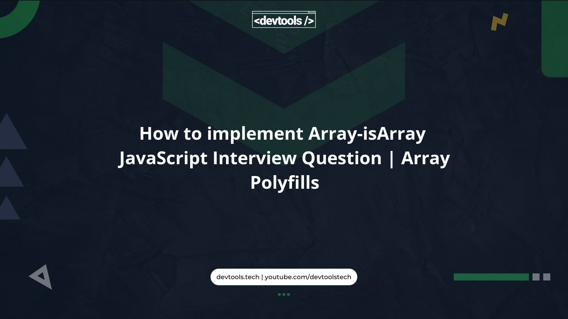 How to implement Array.isArray? JavaScript Interview Question | Array ...