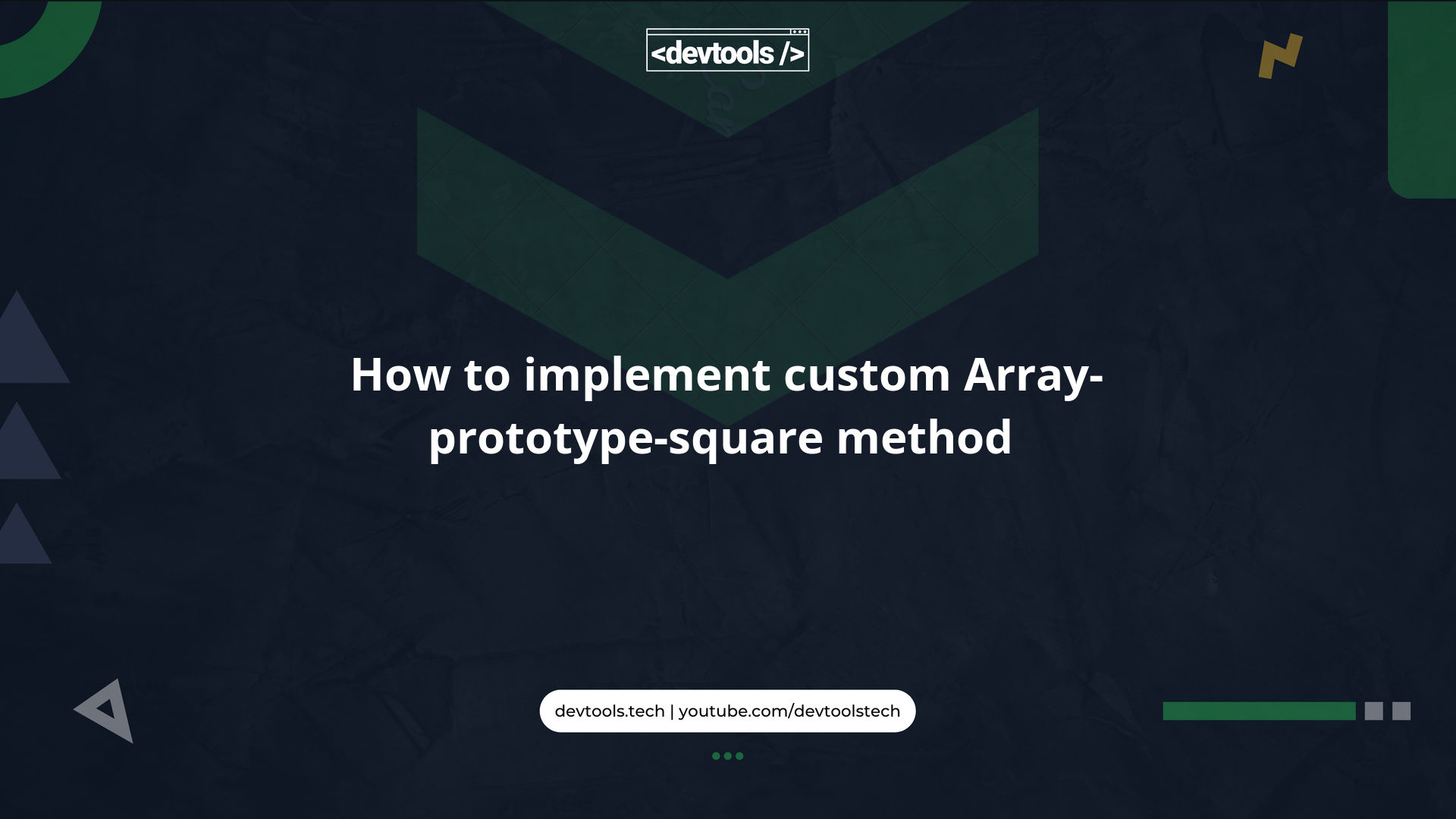 How to implement custom Array.prototype.square method? | Devtools Tech