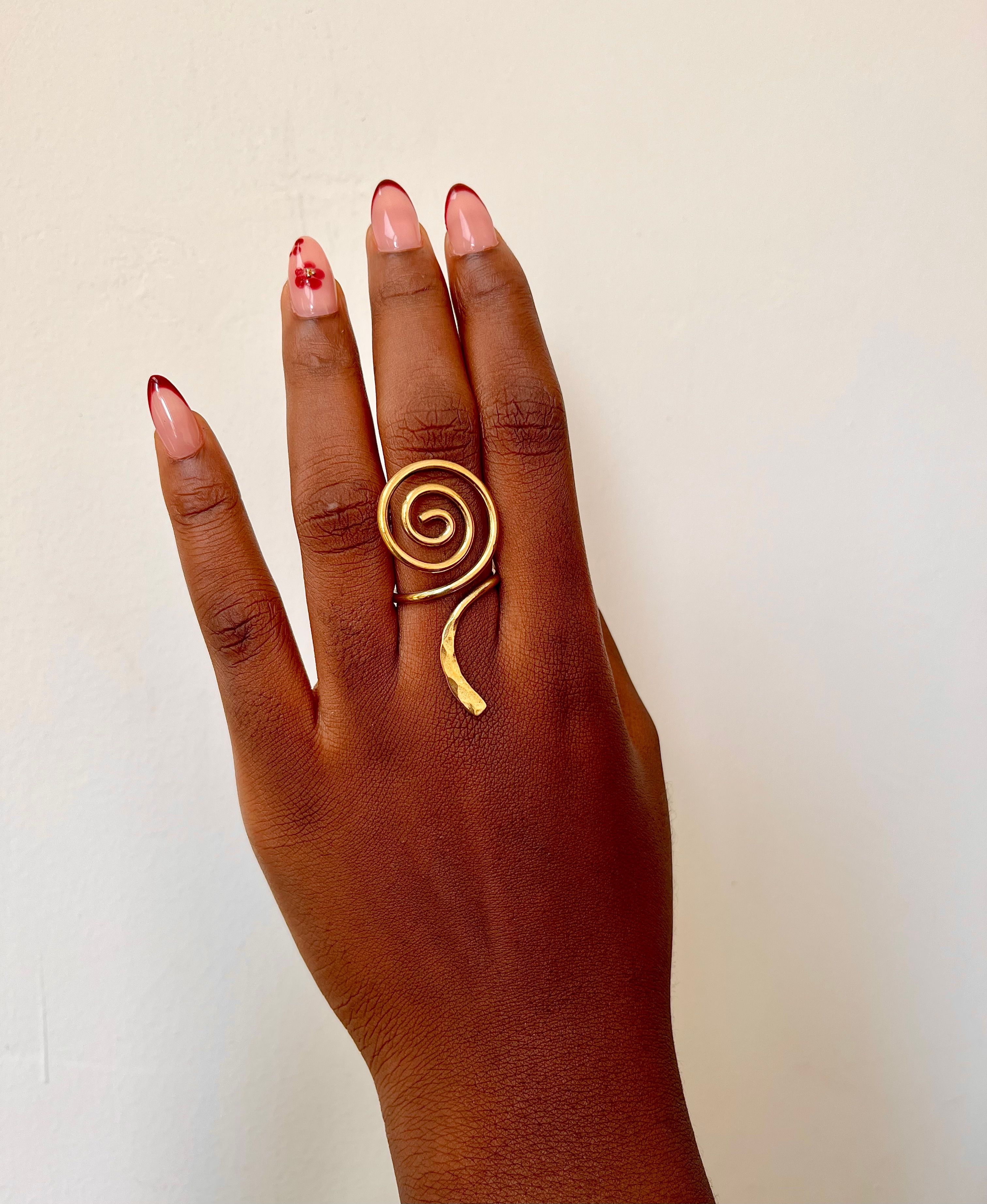 Spiral ring