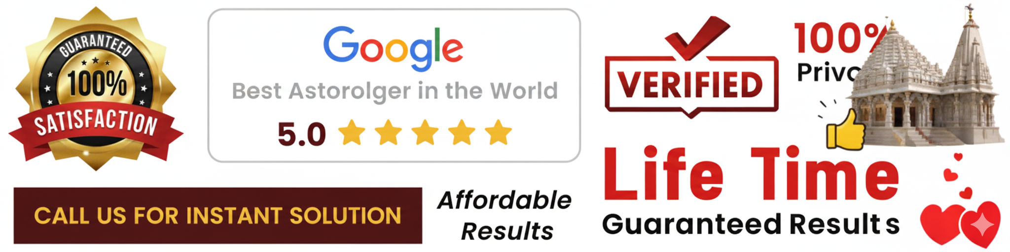 Google 5.0 Rated Verified
