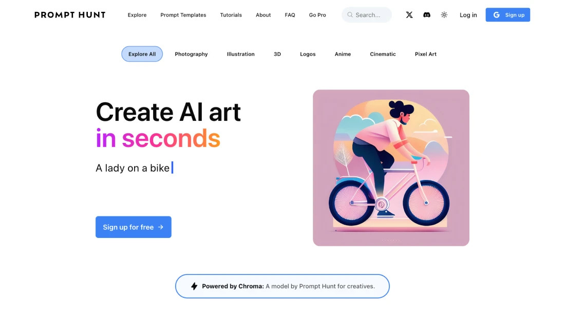 Prompt Hunt | Dezi Gallery