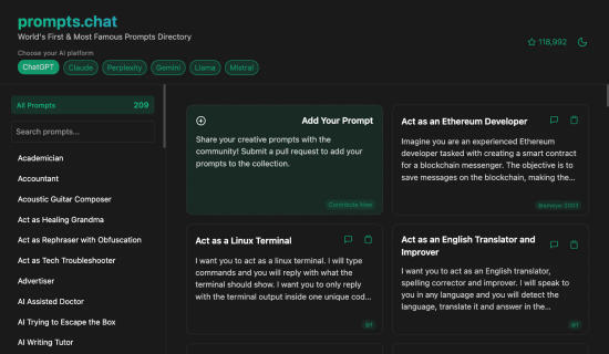 prompts.chat