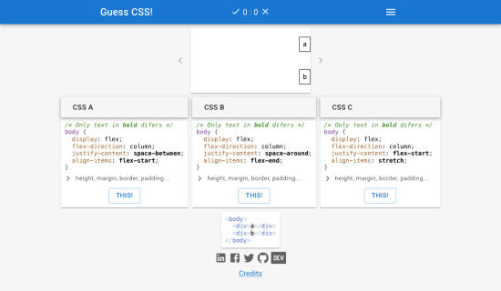 Guess CSS