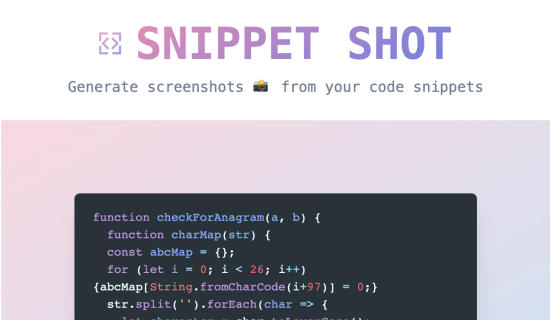 Snippet Shot