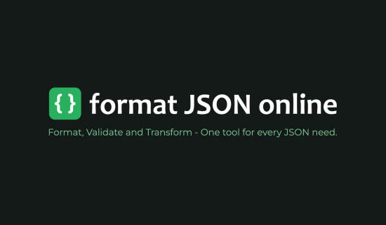 Format JSON Online