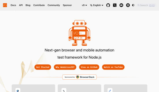 WebdriverIO