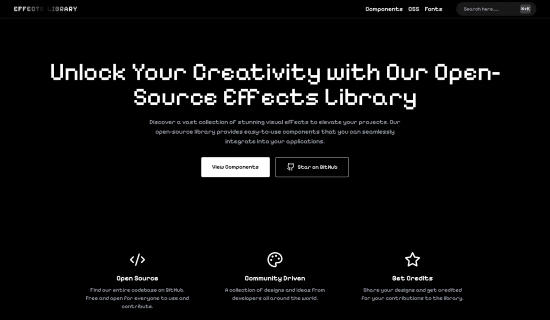 EFFECTS LIBRARY