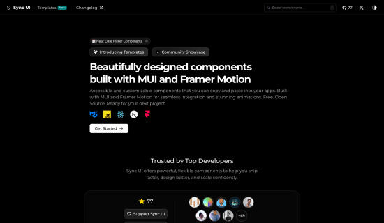 Sync UI