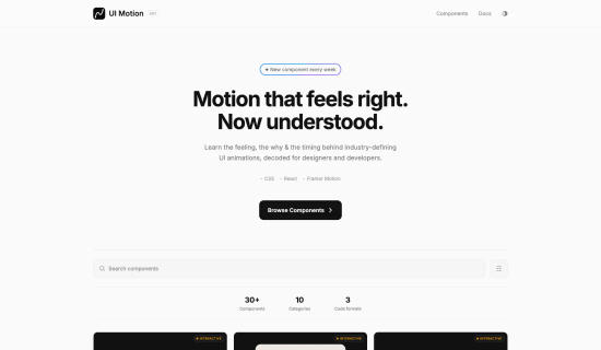 UI Motion