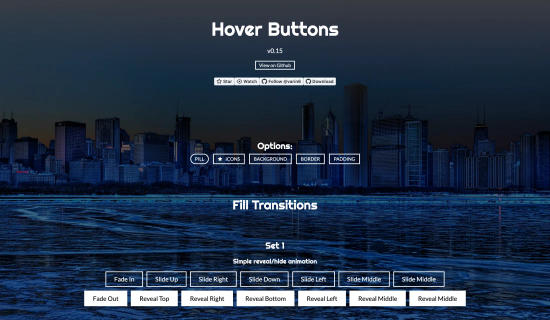 Hover-Buttons