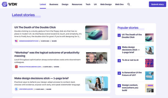Web Designer News
