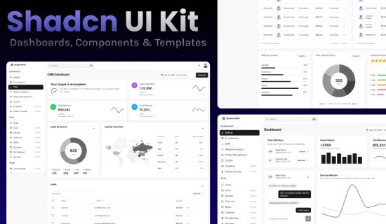 Shadcn UI Kit