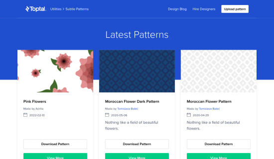 Subtle Patterns