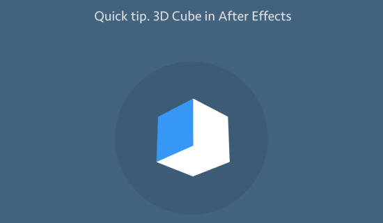 Quick Tip: 3D Cube