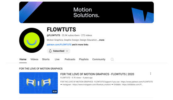 FLOWTUTS Channel