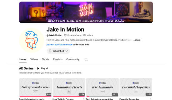 Jake In Motion Channel
