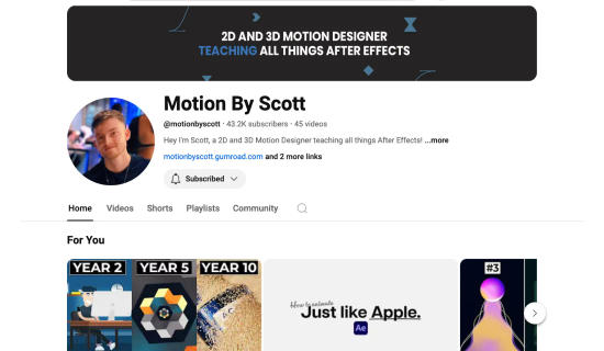 Motion By Scott Channel