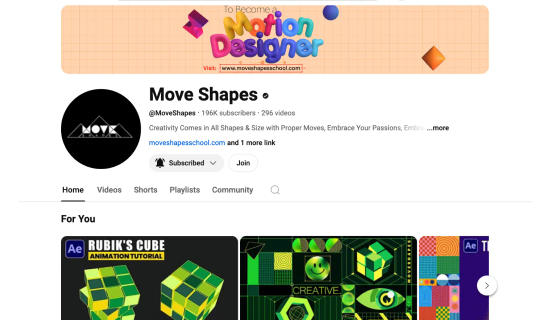 Move Shapes Channel