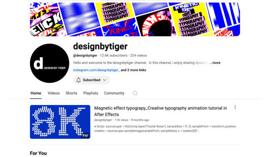 designbytiger Channel