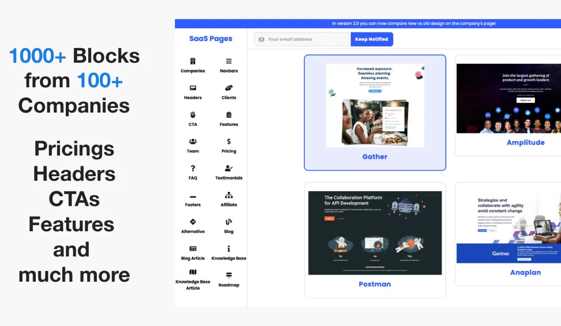 SaaS Pages | Dezi Gallery