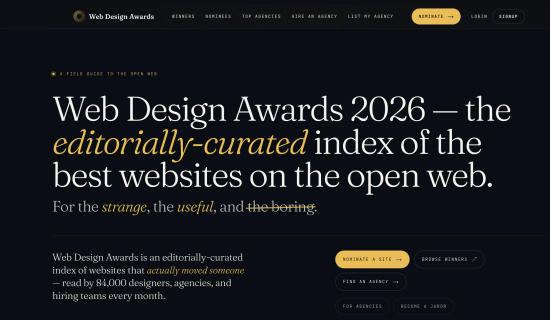 Web Design Awards