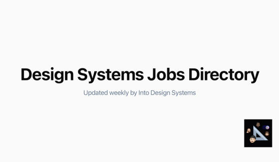 Design Systems Jobs Directory