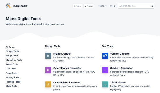 Micro Digital Tools