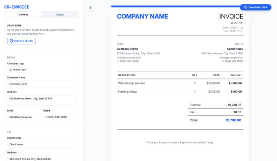 Co-Invoice
