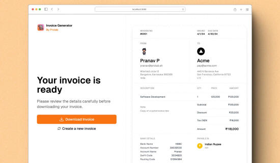Free Invoice Generator