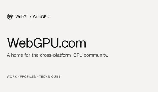 WebGL / WebGPU