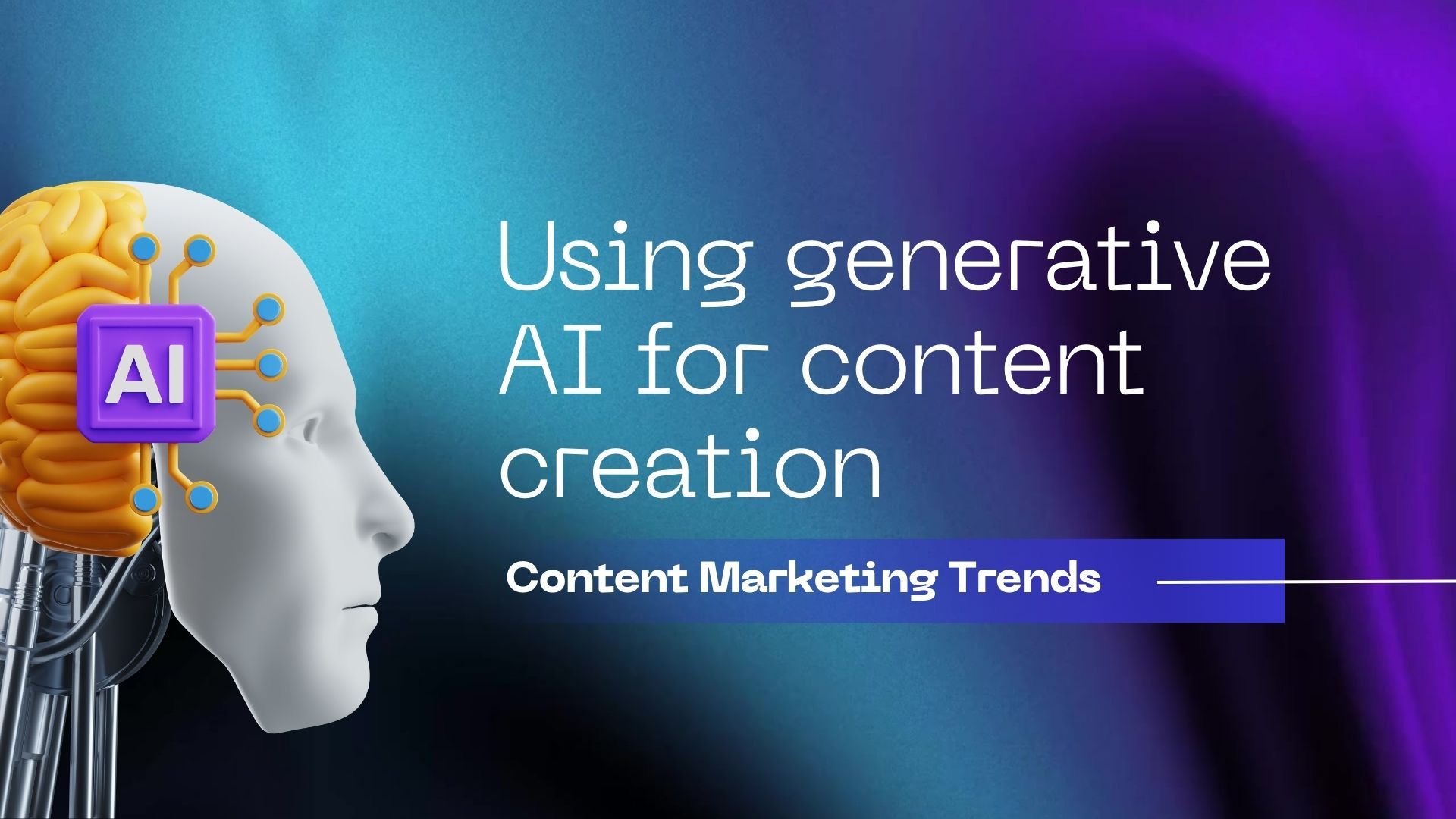 How to use generative AI for content creation