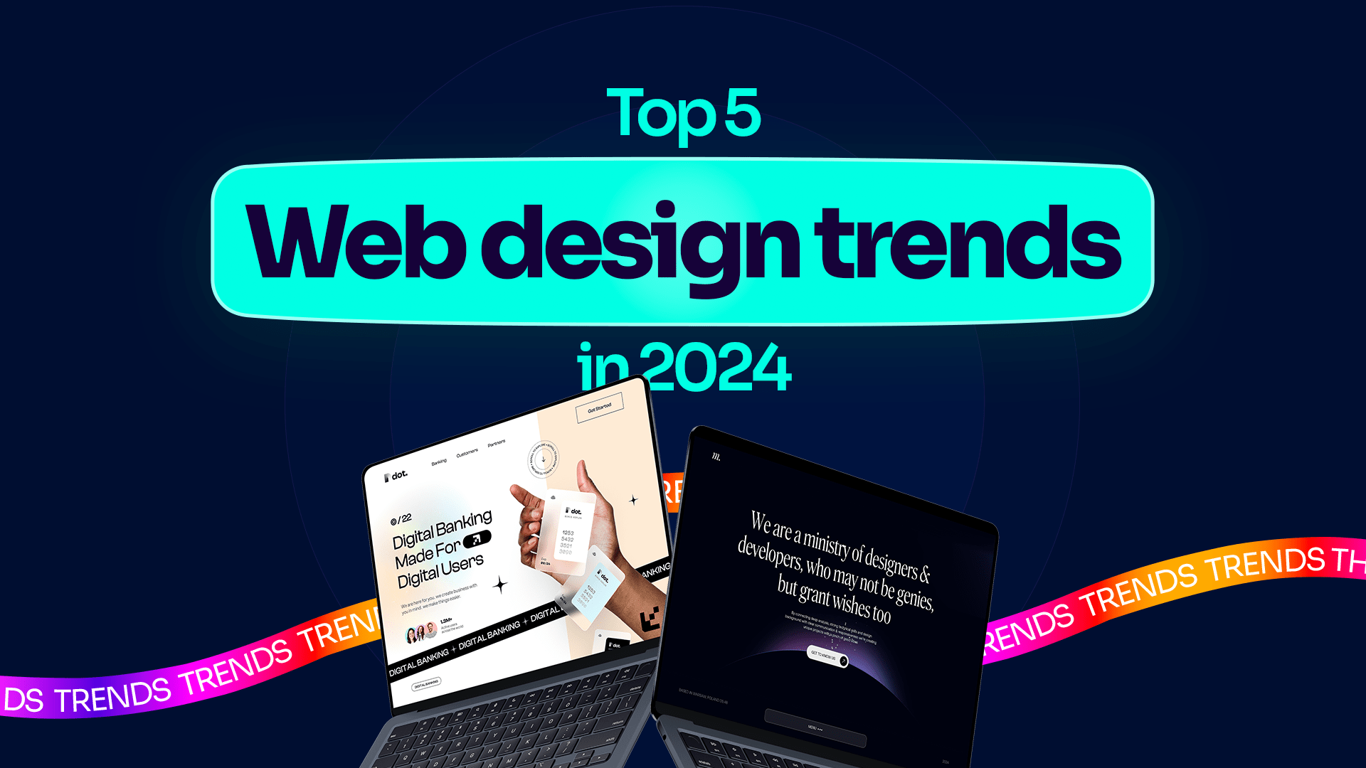 Best 5 web design trends for 2024