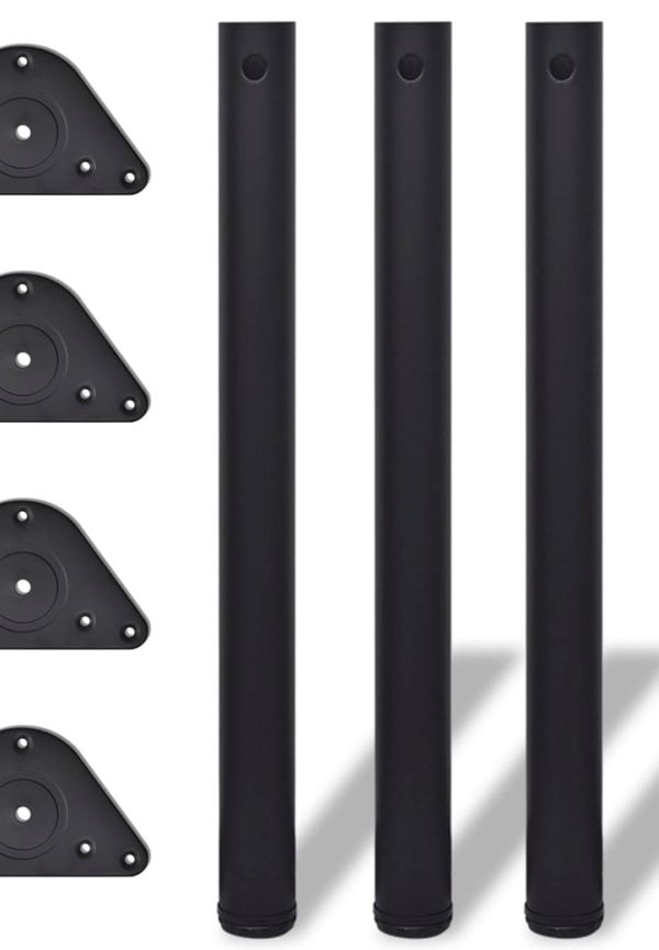 Superfin bord i svart från vidaXL.