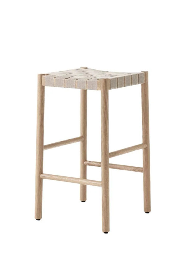 Beige &Tradition-barstol i stilriktig modell.