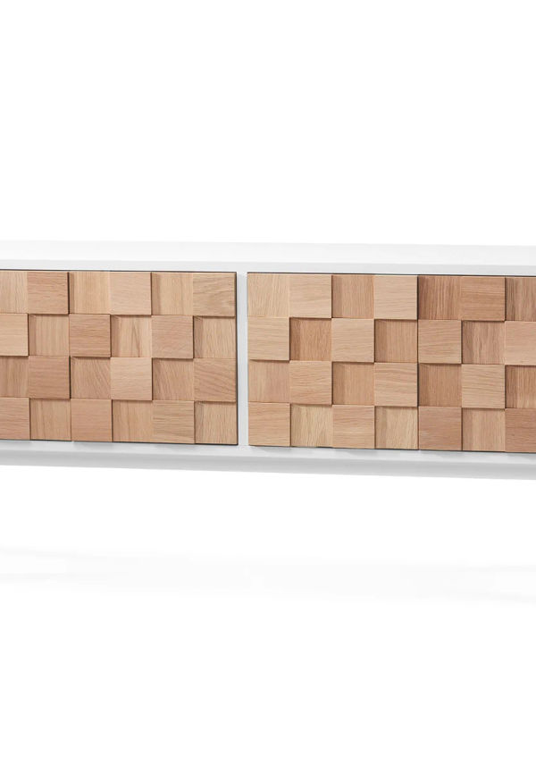 Vit A2-möbel i elegant modell.