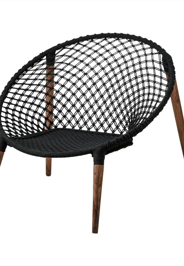 Mysig fåtölj i bomull från Affari of Sweden.