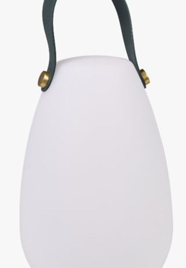 Grön Funkle-lampa i trendig modell.