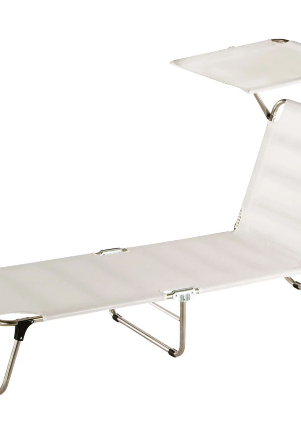 Jättefin aluminiumsolsäng 2025 från Fiam.